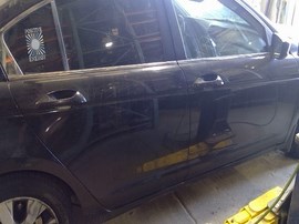 2008 HONDA ACCORD, BLACK, EX-L, 2.4, AT,A25145